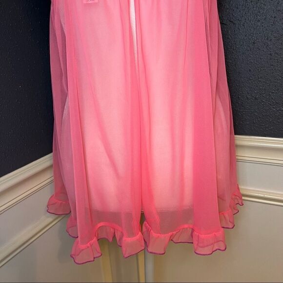 VS Dream Angels Soft Mesh Flyaway Babydoll Teddy/Nightie - Picture 9 of 10